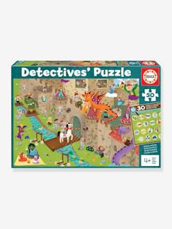 Spielzeug-Lernspiele-Puzzle-Such-Puzzle „Detektiv in der Ritterburg“ EDUCA®, 50 Teile