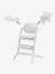 3-in-1-Set: Hochstuhl „Lemo 2“ CYBEX blau (Stone blue)+sandfarben (Sand white)+schwarz (Stunning black)+weiss  (All white) 