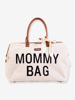 Babyartikel-Wickeltasche-Tasche Weekender-Grosse Wickeltasche „Mommy bag“, Teddyfleece CHILDHOME
