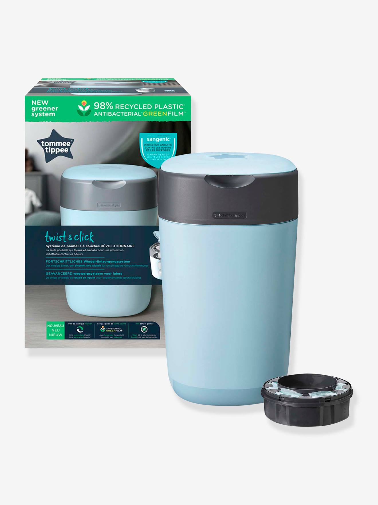 Tommee Tippee Poubelle à Couches Twist & Click S…