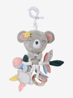Spielzeug-Erstes Spielzeug-Schmusetuch, Schmusetier und Stoffspielzeug-Baby Lernspielzeug „Koala“ mit Clip