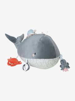 Spielzeug-Erstes Spielzeug-Schmusetuch, Schmusetier und Stoffspielzeug-Baby Activity-Wal „Ozean“