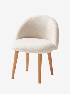-Chaise fausse fourrure maternelle