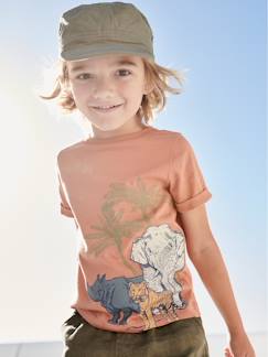 Garçon-T-shirt, polo, sous-pull-Tee-shirt motifs animaux de la jungle garçon