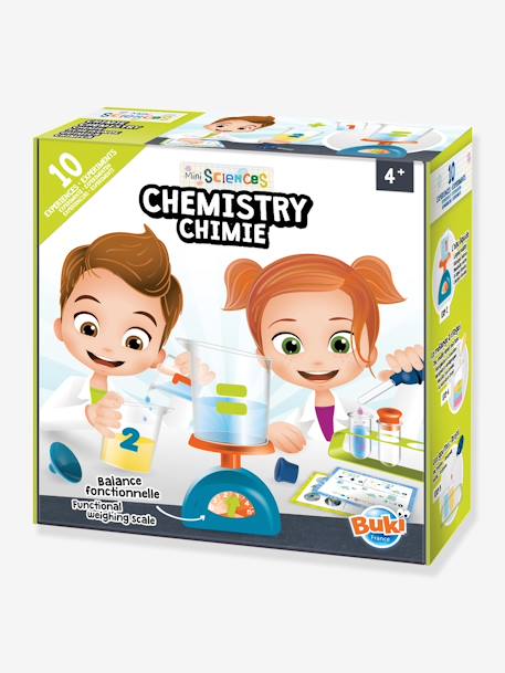Kinder Chemiekasten „Mini Sciences“ BUKI grün 