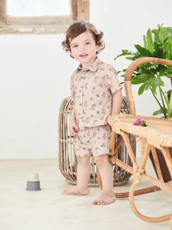 Bébé-Short-Ensemble chemise et short bébé