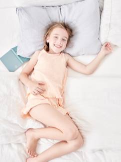 Mädchen-Pyjama, Overall-Kurzer Mädchen Schlafanzug mit Aufbewahrungsbeutel Oeko-Tex®