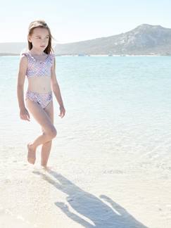 Urlaubskoffer-Mädchen Bikini, Meerjungfrau