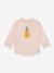 T-shirt anti-UV manches longues LÄSSIG gris imprimé+olive+rose poudré 