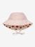 Chapeau anti-UV réversible LÄSSIG écru+gris+olive+rose poudré 