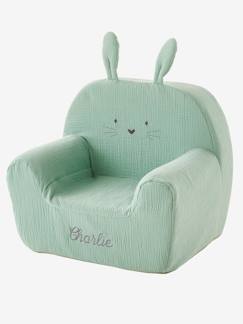 Green Rabbit-Kinderzimmer Sessel ,,Hase", personalisierbar