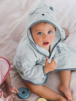 Baby-Badecape, Bademantel-Kinder Bademantel "Bär", personalisierbar