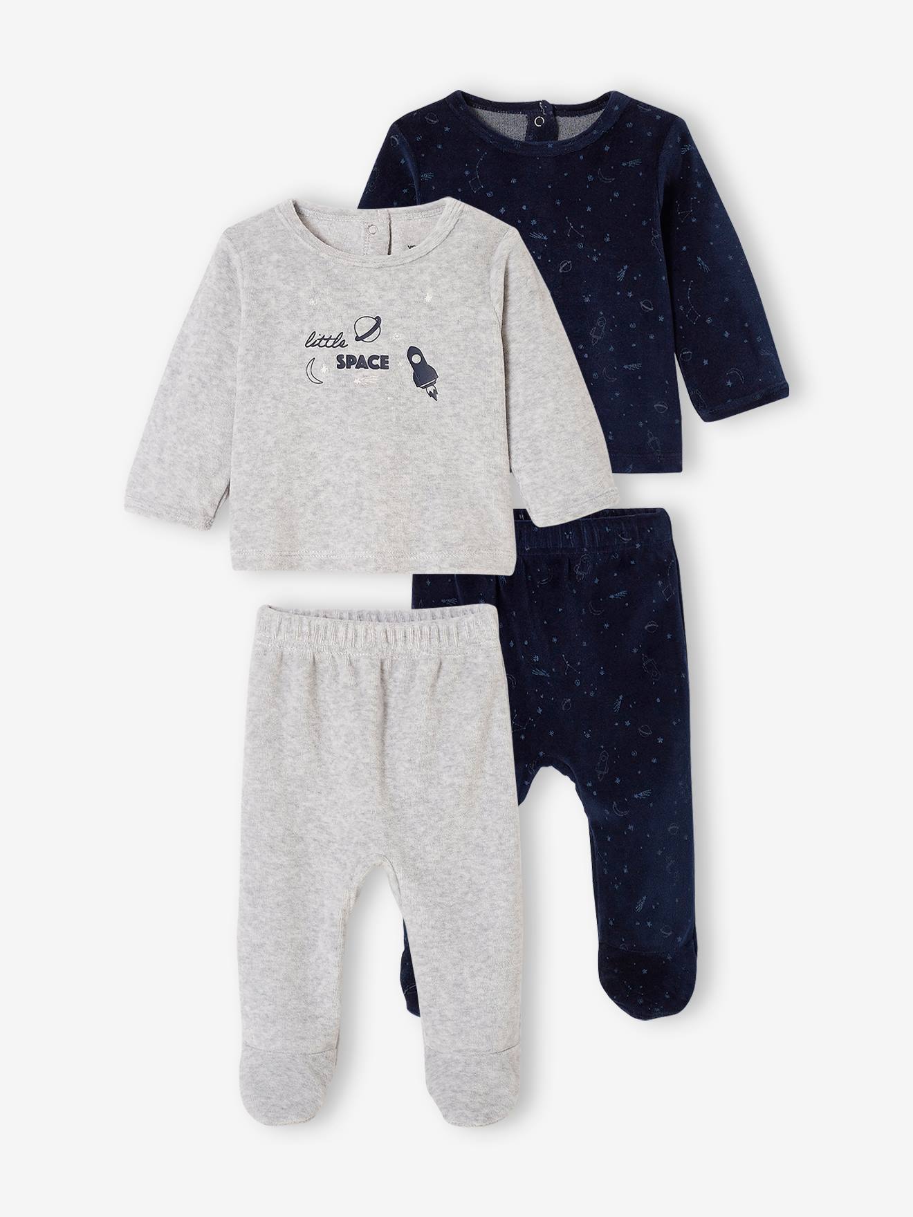 Neugeborenes Baby Karton Kigurumi Tier Schlafanzug Strampler warm Nachtwäsche FL 