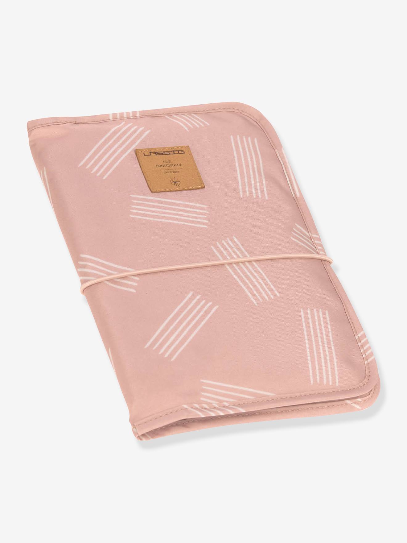 Munchkin Wickeltasche mit Wickelunterlage rosa