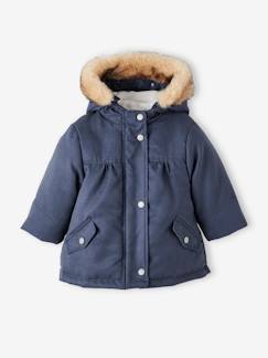 Baby-Mantel, Overall, Ausfahrsack-3-in-1-Parka für Baby-Mädchen