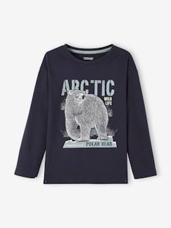 Nouvelle Collection-T-shirt motif animaux garçon en pur coton bio
