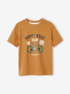 Junge-T-Shirt, Poloshirt, Unterziehpulli-Jungen T-Shirt, Fahrrad
