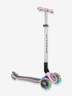 Spielzeug-Spiele für Draussen-Zusammenlegbarer 3-Rad-Roller Primo Premium Lights GLOBBER