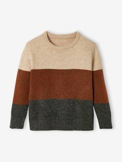 Junge-Pullover, Strickjacke, Sweatshirt-Jungen Strickpullover, Colorblock