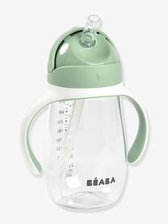 Babyartikel-Essen-Essgeschirr, Geschirrset-Baby Trinklernbecher mit Trinkhalm BEABA®, 300 ml