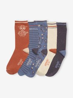 Junge-Unterwäsche-Socken-5er-Pack Jungen Socken, Boho-Look