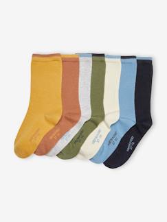 Junge-Unterwäsche-7er-Pack Jungen Socken, zweifarbig Oeko Tex®