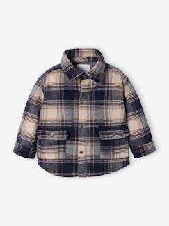 Bébé-Manteau, combipilote, nid d'ange-Surchemise flanelle bébé