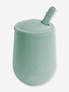 Puériculture-Repas-Gobelet d'apprentissage avec paille Mini Cup en silicone