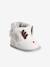 Baby Krabbelschuhe, Warmfutter weiss 