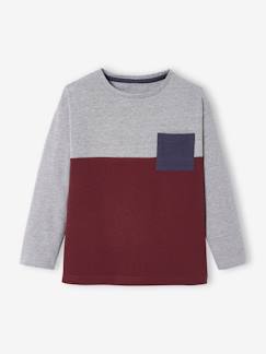 Neue Kollektion-Junge-Jungen Shirt, Colorblock
