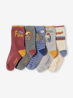 Junge-Unterwäsche-Socken-5er-Pack bunte Jungen Socken