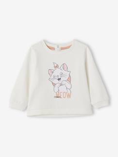 Baby-Pullover, Strickjacke, Sweatshirt-Mädchen Baby Sweatshirt Disney ARISTOCATS MARIE Oeko-Tex