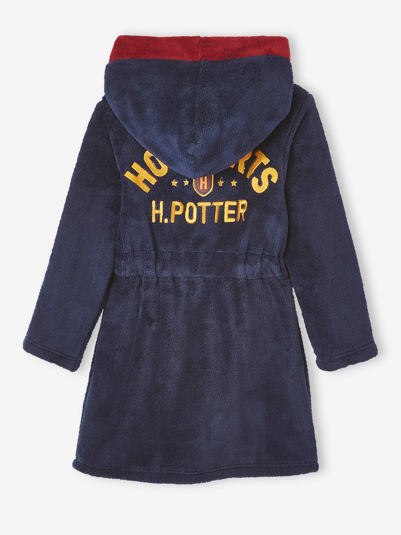 Robe de chambre garcon Harry Potter bleu marine