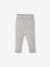 Baby-Set: Jäckchen & Hose, Strick hellgrau meliert+schiefergrau+weiss 