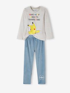 Junge-Pyjama, Overall-Jungen Samt-Schlafanzug POKEMON™