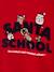 T-shirt de noël motif ludique 'Santa school' garçon rouge 