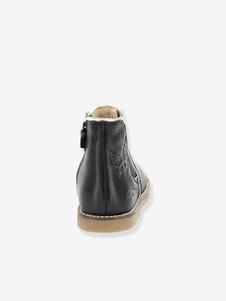 Mädchen Boots „Sarmille“ ASTER bordeaux+braun+schwarz 