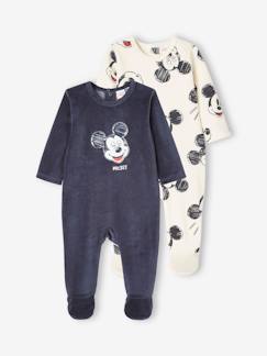 Baby-Strampler, Pyjama, Overall-2er-Pack Jungen Baby Strampler Disney MICKY MAUS