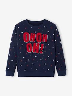 Junge-Pullover, Strickjacke, Sweatshirt-Weihnachts-Sweatshirt Jungen