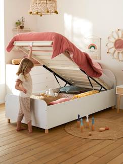 Zimmer und Aufbewahrung-Zimmer-Kinderbett, Babybett-Kinderbett mit Bettkasten „Marin“