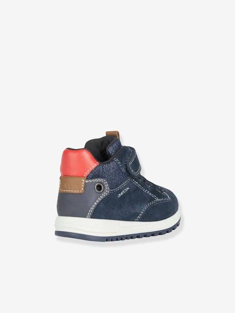 Warme Jungen Baby Sneakers „Alben Boy“ GEOX marine/orange 