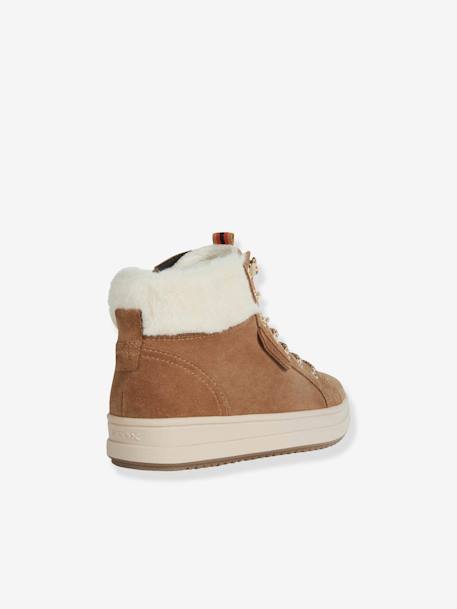 Baskets fourrées fille Rebecca WPF GEOX® camel 