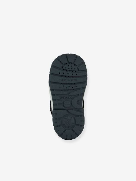 Baskets fourrées MID bébé garçon Omar Boy WPF GEOX® jaune+marine 