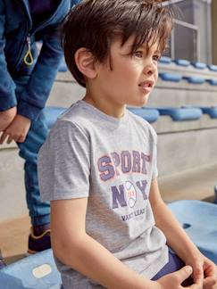 Junge-Sportbekleidung-Jungen Sport T-Shirt BASIC Oeko-Tex