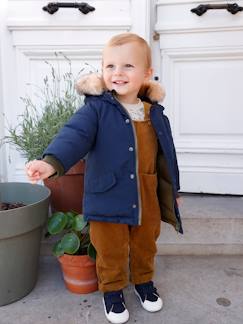 Baby-Mantel, Overall, Ausfahrsack-Mantel-Baby Wende-Jacke mit Recyclingmaterial