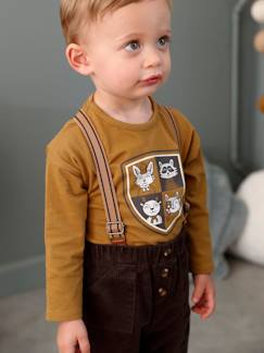 Baby-T-Shirt, Unterziehpulli-Baby Shirt mit Wappen
