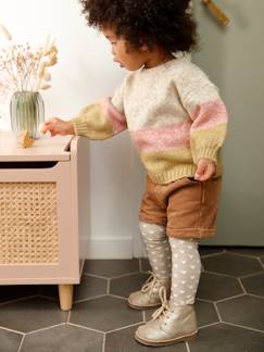 Baby-Pullover, Strickjacke, Sweatshirt-Baby Strickpullover, Streifen