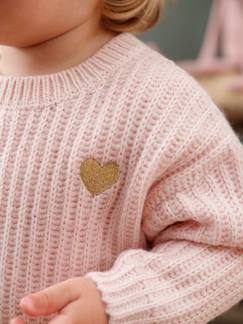 Baby-Pullover, Strickjacke, Sweatshirt-Pullover-Baby Strickpullover, Herz