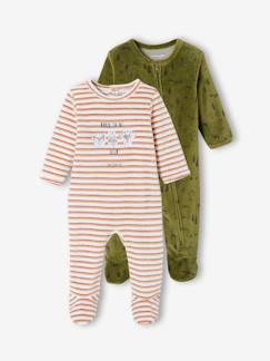 Baby-Strampler, Pyjama, Overall-2er-Pack Jungen Baby Strampler Oeko-Tex