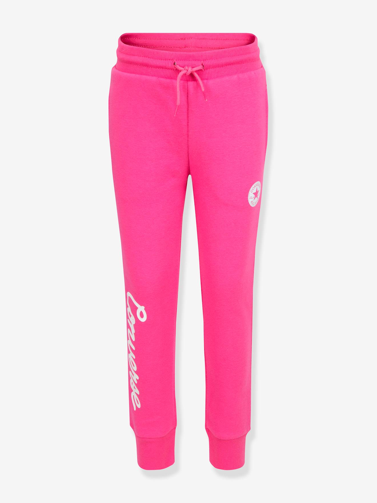 Kinder-Jogginghose Signature Chuck Patch CONVERSE rosa, Mädchen